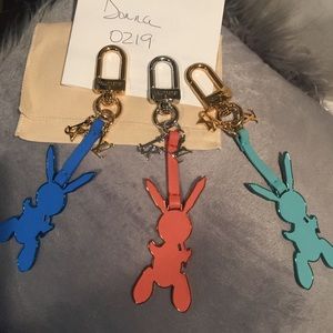 Authentic Louis Vuitton Jeff Koons bag charm 🌺🌟